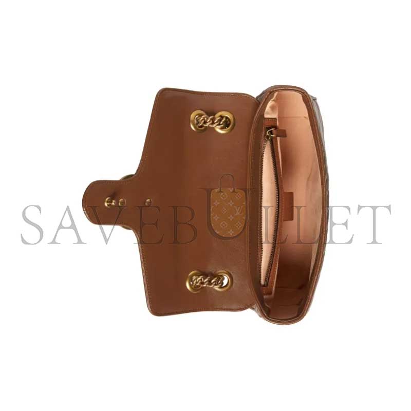 GUCCI MARMONT SMALL MATELASSE SHOULDER BAG 443497 (26*15*7cm)